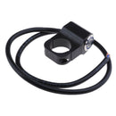 Blue 1" Handlebar Switch Headlight ON/OFF Aluminum Alloy Waterproof Push Button