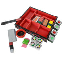 Wooden Sushi Pretend Playset Cooking Cutting Foods Set Kitchen Food Toys