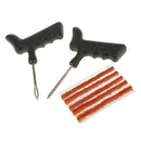 Motorcycle Cycling  Tyre Glue Patch Puncture Repair Kit Palstic Tool