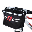 Folding Car Basket Bicycle Basket Aluminum Alloy Front Bag Mountain Bike Ac