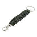 Outdoor Survival Kit Paracord Key Chain Rope Parachute string Lanyard Green