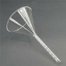 60mm Transparent Glass Powder Triangle Cone Funnel Lab Glassware Accessory Hot
