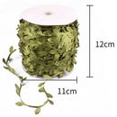 1X(200 Meters A Roll Artificial Leaf Vine Simulation Leaf Vine Green Leaf