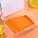 30X Children Kid Stick Health Tooth Clean Picks Dental Floss Flosser ToothpickBX