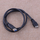 USB 3.0 Tool-Free External 2.5" SATA to USB3.0 Hard Drive HDD Case Box Enclosure