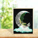 5D DIY Full Drill Diamond Painting Moon Embroidery Mosaic Craft Kits Decor