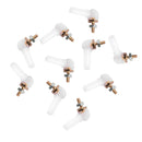 10Pcs Link Rod End Joint Aluminum M3 Metal Ball End Head Holder Tie for 1/10 RC