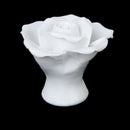 1 x Rose Flower Ceramic Kitchen Furniture Cabinet Cupboard Handle Pull Knob
