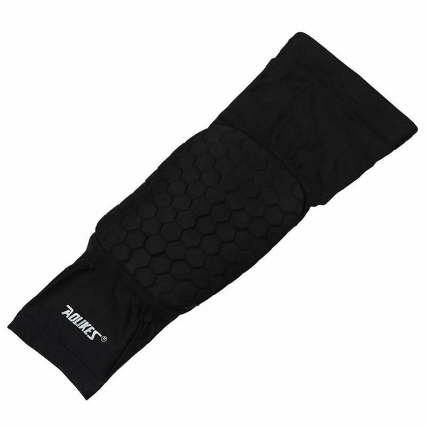 Aolikes 1pcs Hex Sponge Basket ball Sports Knee Pads Leg Compression Sleeve E6G5