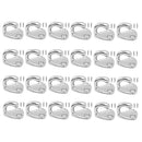 24pcs Boat Hanger Hook Coat and Hat Hook - Marine Grade 316 Stainless Steel
