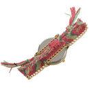 woman National Wind Weave DIY giraffe Bracelet Watch 1#