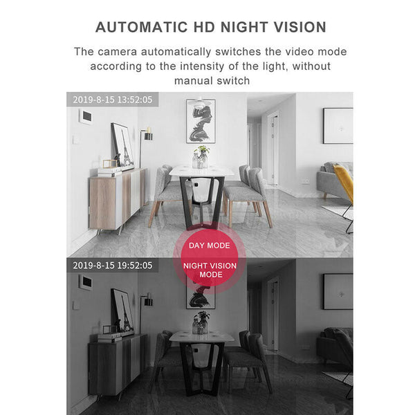 WD8 Wifi Mini Camera HD 720P Wireless IP Small Camera Night-Vision Video Re