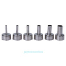 6pcs Universal Nozzle Soldering Station Hot Air Stations Gun Welding Nozzle