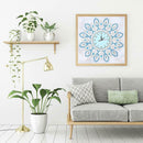 DIY Geometric Special Shaped Diamond Painting Cross Stitch Clock Home Decor