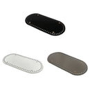 3x DIY Bags PU Pad Bottom Base 25x12x0.4cm Shaper Bag Cushion with 60 Holes