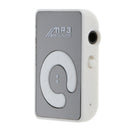 Mini Fashion Clip USB Hifi MP3 Player Support Micro SD Outdoor White