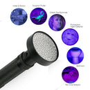 High Powered UV Lamp Black Light Ultra Violet Flashlight 395nm 5W 100LED