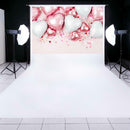 Valentine Photography Background Cloth Heart Balloon Print Photo Backdrops A