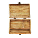 Portable Wooden Storage Box Holder Hand Cigarette Tool Box Case F