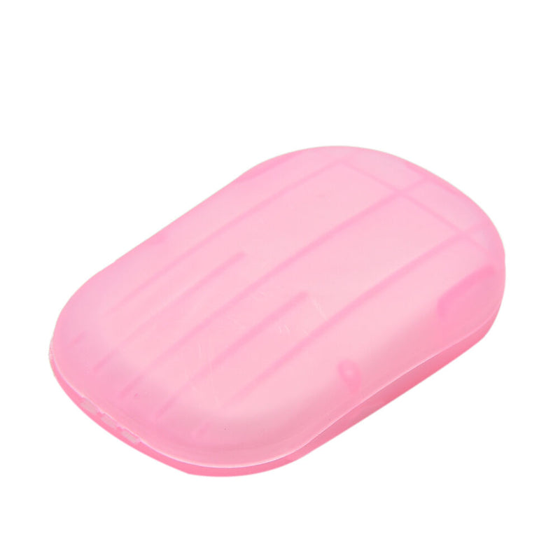 Washing Slice Sheets Hand Bath Travel Scented Foaming Box Paper Soap joJ Ew