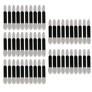 Pack of 50pcs Disposable Double Ended Eye Shadow Sponge Brush EyeShadow