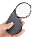 Hot Folding 10X Mini Pocket Jewelry Magnifier Magnifying Eye Glass Loupe Lens 3C