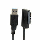 USB 3.0 to 7+6 13Pin Slimline SATA Laptop CD/DVD ROM Optical Drive Adapter