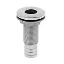 3/5 Inch Stainless Steel Covered Thru-Hull Bilge Pump Hose Fitting for Boat