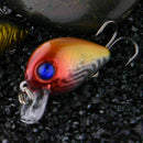 5 Pcs 3 cm Topwater Wobbler Japan Mini Fly Crankbait Fishing Cranks Bait