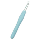 2Pc Soft Handle Aluminum Crochet Hooks Knitting Needles Set Size 7mm 8mm