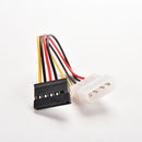 4-Pin IDE Molex to 15-Pin Serial ATA SATA Hard Drive Power Adapter Cable JR