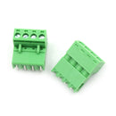 20pcs 5.08mm Pitch 4Pin Plug-in Screw PCB Terminal Block Connector LJ