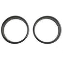 Headlight Bezels Headlight Cover Trim for 1997-2006 Jeep Wrangler TJ, Black