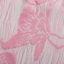 Butterfly Window Curtain Fringe String Tassel Drapes Panel Pink 200 x 100cm