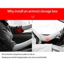 Universal Auto Car Armrest Box Mat PU Leather Console Pad Memory Foam Cushion