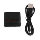 5 in 1 Battery Chaging Charger USB Cable for JRC H37 H43WH H107D RC Drones