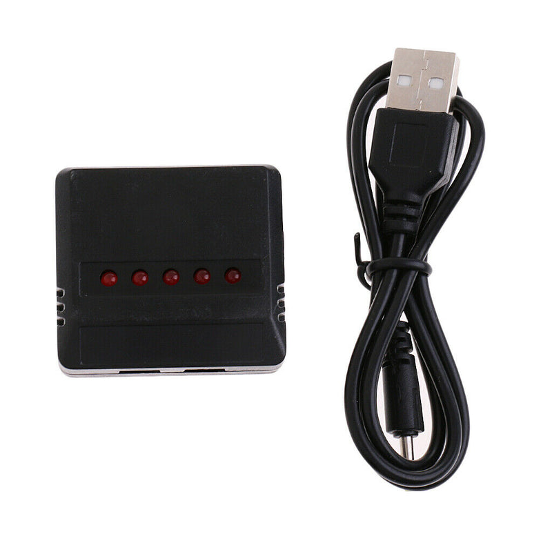 5 in 1 Battery Chaging Charger USB Cable for JRC H37 H43WH H107D RC Drones