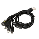 5 in1 USB Charger Charging Cable Cords for Nintendo NDSL / NDS NDSI XL 3DS