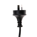 E27 Reptile Tortoise Ceramic Basking Lamp Heating Light Holder Black AU Plug