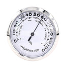 Precision Cigar Hygrometer Round Glass