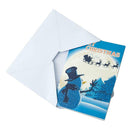 4Pcs DIY Christmas Card Embroidery 5D Rhinestones Painting Greeting Card
