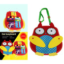 Felt Busy Board Button Dressing Life Motor Skill Educational Learning Toys