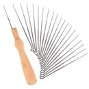 60 Pieces 3 Sizes Felting Needles Wool Felt Tools with 3 Pieces Clear Bottl