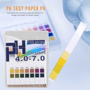 1box 4.0-7.0 Range PH Test Paper 2-color Contrast Acidity Alkali Test Strip A