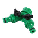 3/4" Double Tap Hose dapter Connector daptor Hose Pipe Splitter AUS New E9R7