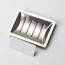 Stainless Steel Soap Dish Bathroom Storage Soap Rack Plate Box Container Wa