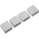 8pcs x 30*30*15mm Aluminum heatsink Heat Sink Chip for LED IC Power Transis L8U2