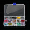 100pcs Blade Fuse Assortment Set with Box Auto Car Motorcycle SUV 2A - 35A Kit