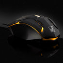 K2 Gaming Mouse Four-way Wheel USB Wired Optical Mice for Laptop Desktop PC