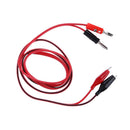 New 3FT Alligator Probe Test Lead Clip to Banana Plug Probe Cable for Multimeter
